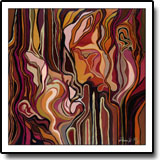 "Face to Face" Fine art reproduction.
