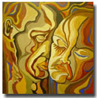 "Love Rhythm" Original Art (Oil Painting)